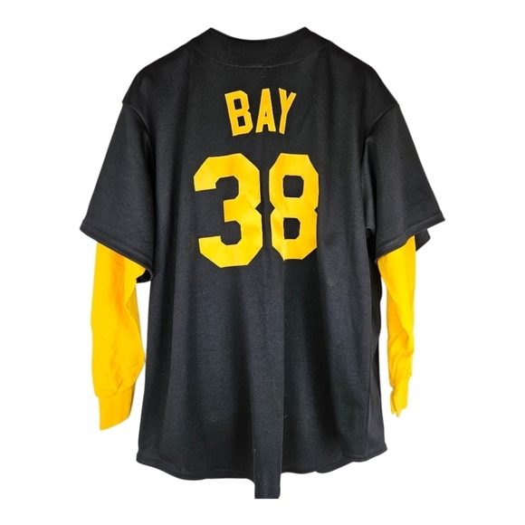 Pittsburgh Pirates Baseball Jersey with tshirt and hat 38 Jason Bay Size XL​​​ - Picture 2 of 4